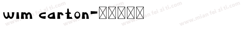 wlm carton字体转换
